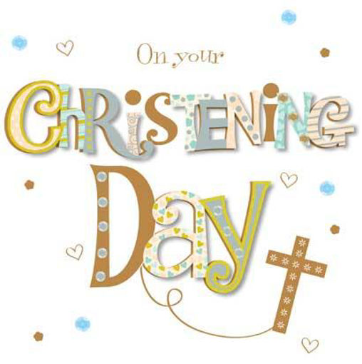 Picture of ON YOUR CHRISTENING DAY CARD